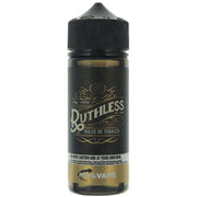 Ruthless 100ml Shortfill Dulce De Tobacco – 0mg nicotine, perfect for sub-ohm vaping & clouds.